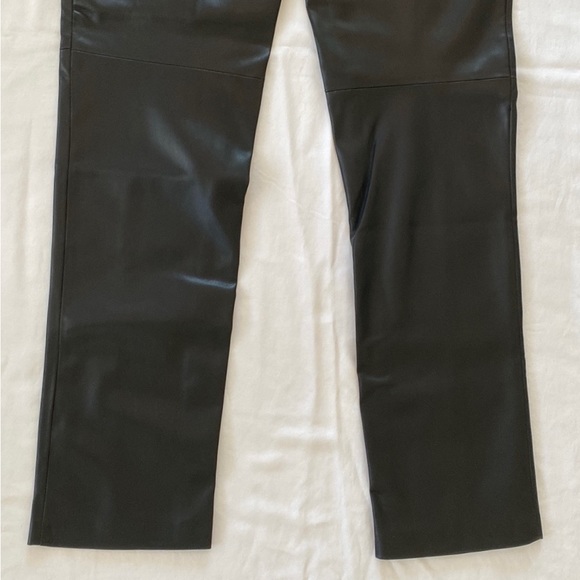 HUDSON JEANS Faux Leather Jeans in Black Beauty - Picture 11 of 16